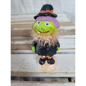 Witch steampunk mini figurine home decor village shabby chic